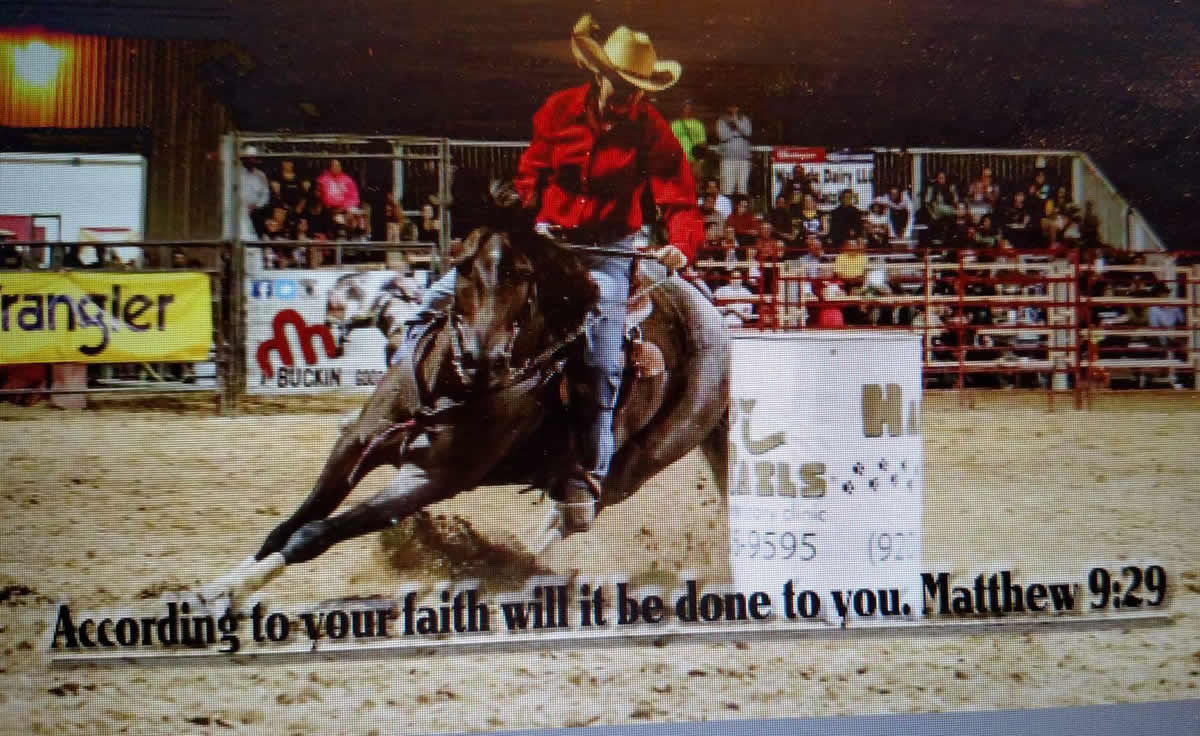 Carla Baumgrantner Barrel Racer